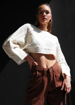 Women Gingham & Heels Crops><noscript><img width=