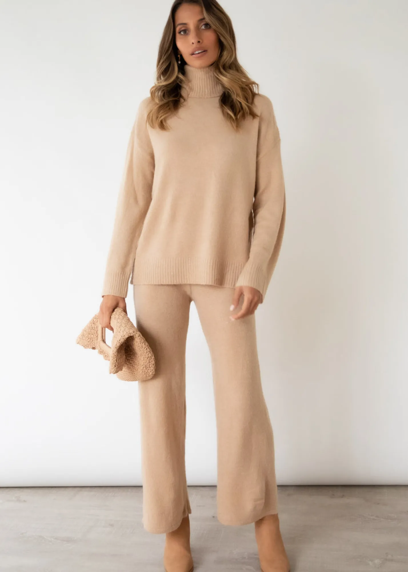 Women Gingham & Heels Knit Tops>Lilou Knit Set