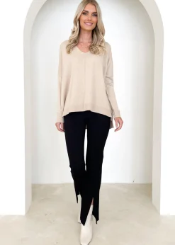 Women Gingham & Heels Knit Tops>Liotta Knit Top