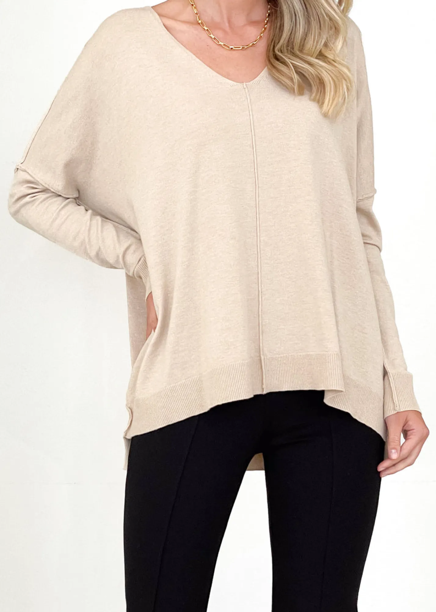 Women Gingham & Heels Knit Tops>Liotta Knit Top