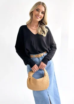 Women Gingham & Heels Knit Tops>Liotta Knit Top