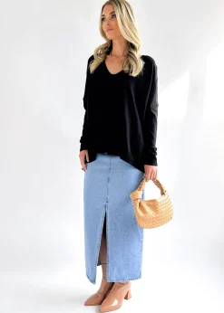 Women Gingham & Heels Knit Tops><noscript><img width=