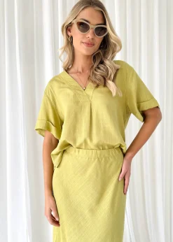 Women Gingham & Heels Basic Tops>Lissey Shirt
