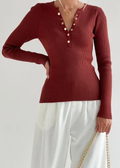 Women Gingham & Heels Knit Tops><noscript><img width=