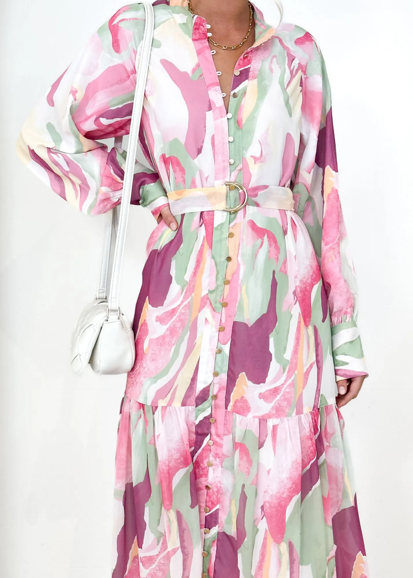 Women Gingham & Heels Maxi>Lorenna Maxi Dress