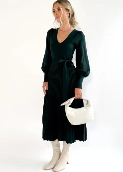 Women Gingham & Heels Knit Dresses><noscript><img width=