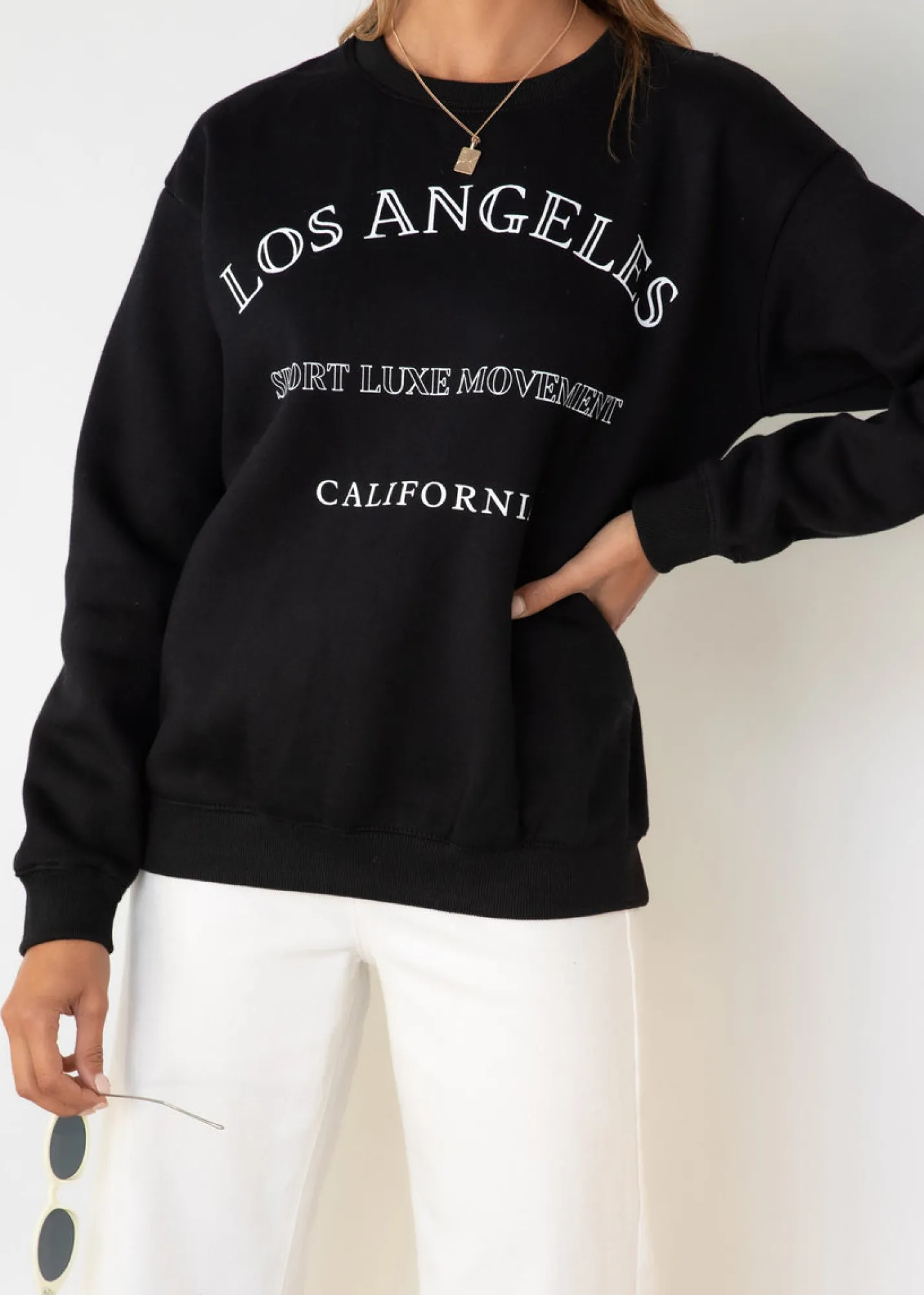 Women Gingham & Heels Sweaters>Los Angeles Sweater