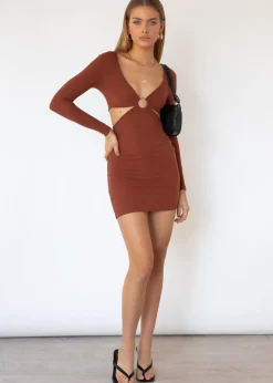 Women Gingham & Heels Knit Dresses><noscript><img width=
