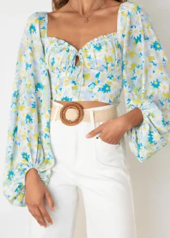 Women Gingham & Heels Blouses><noscript><img width=