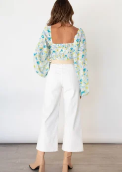 Women Gingham & Heels Crops><noscript><img width=