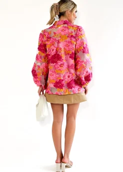 Women Gingham & Heels Blouses><noscript><img width=