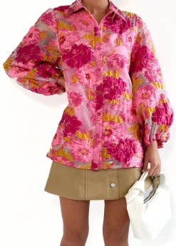 Women Gingham & Heels Blouses><noscript><img width=