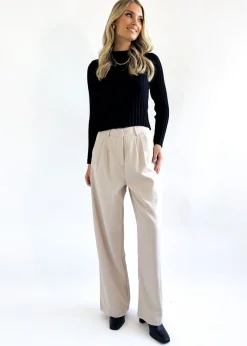 Women Gingham & Heels Basic Tops>Lulana Knit Top