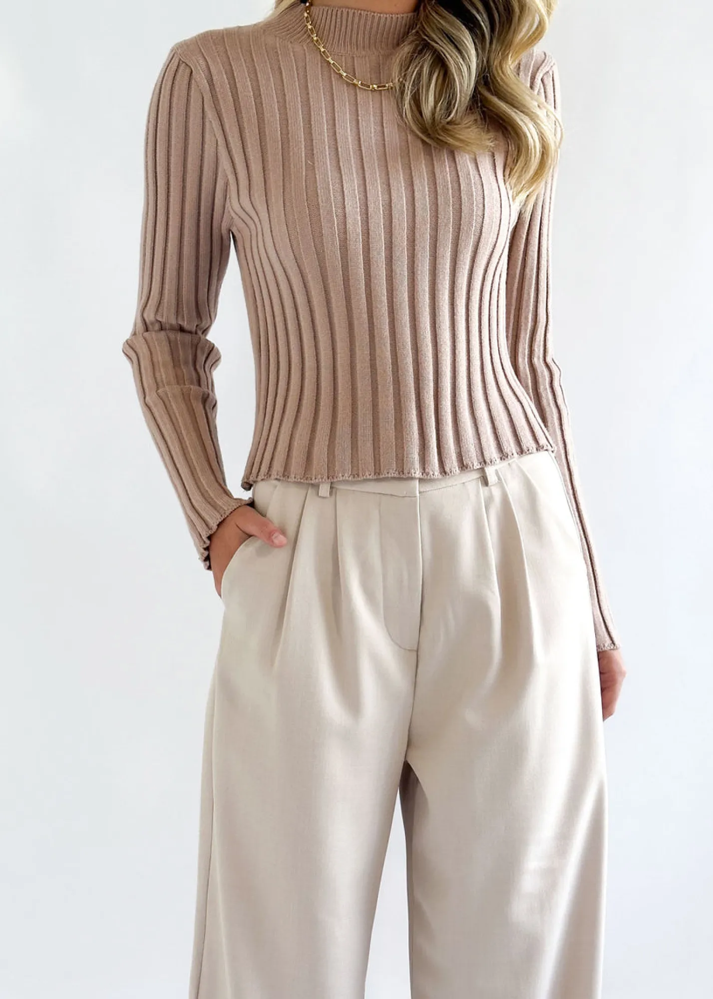 Women Gingham & Heels Knit Tops>Lulana Knit Top