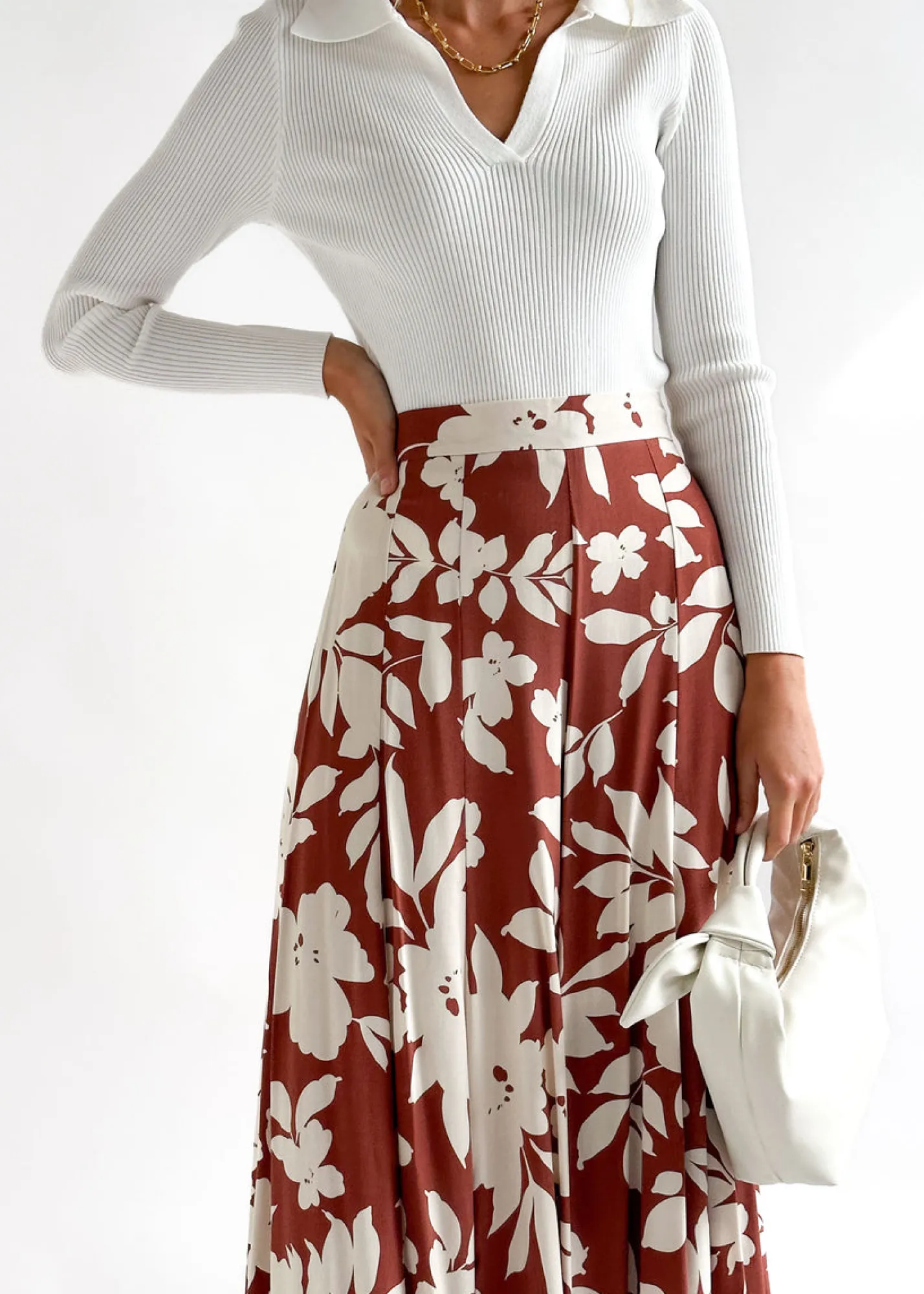 Women Gingham & Heels Pants>Lyana Wide Leg Pants