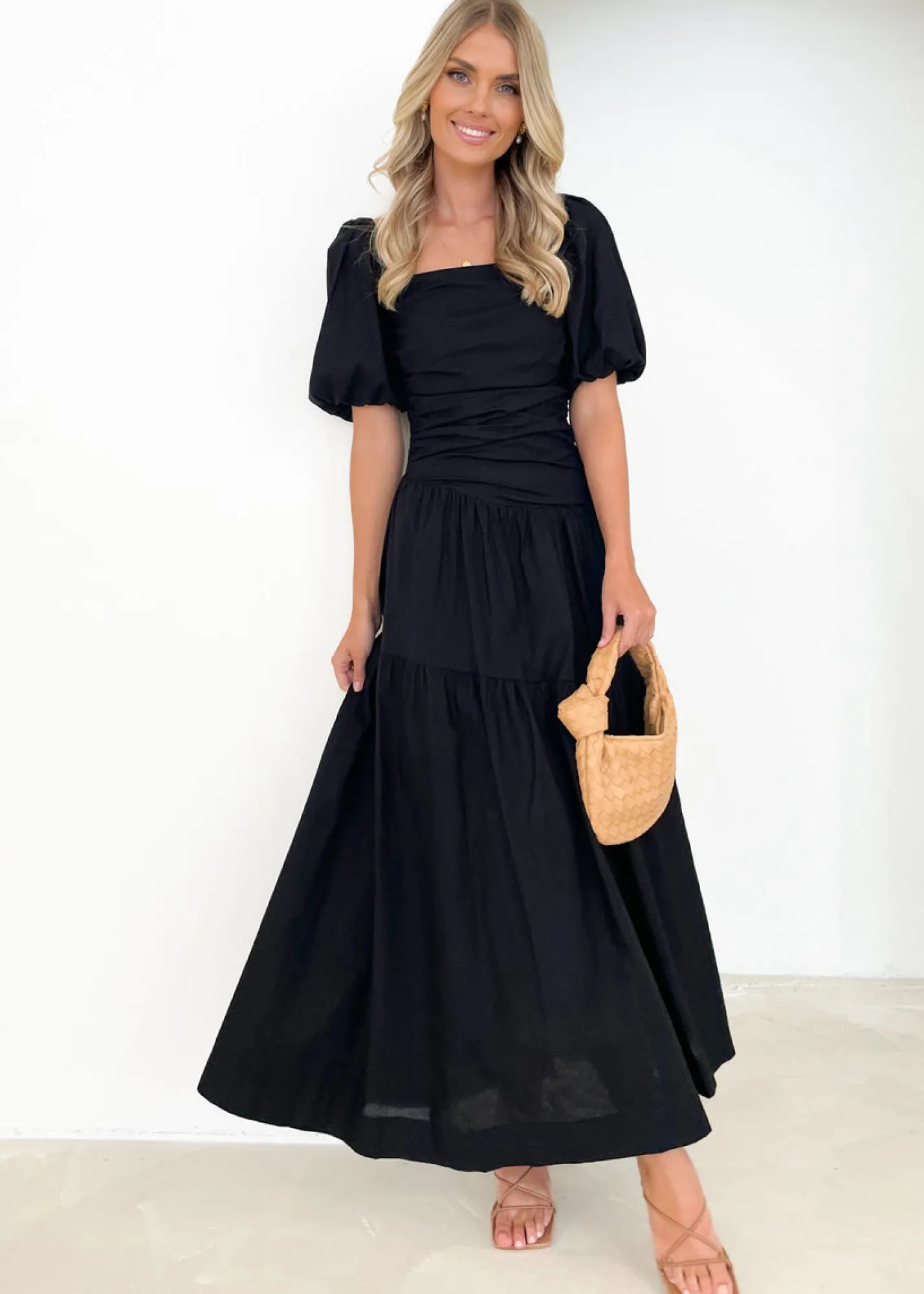 Women Gingham & Heels Maxi>Lynsdie Maxi Dress