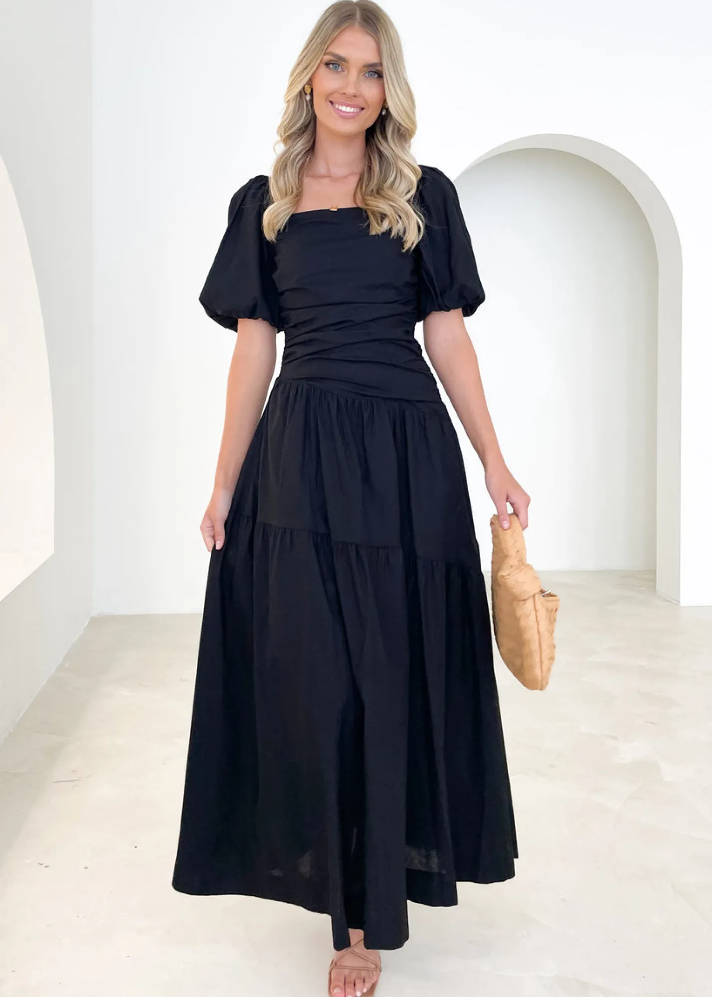 Women Gingham & Heels Maxi>Lynsdie Maxi Dress