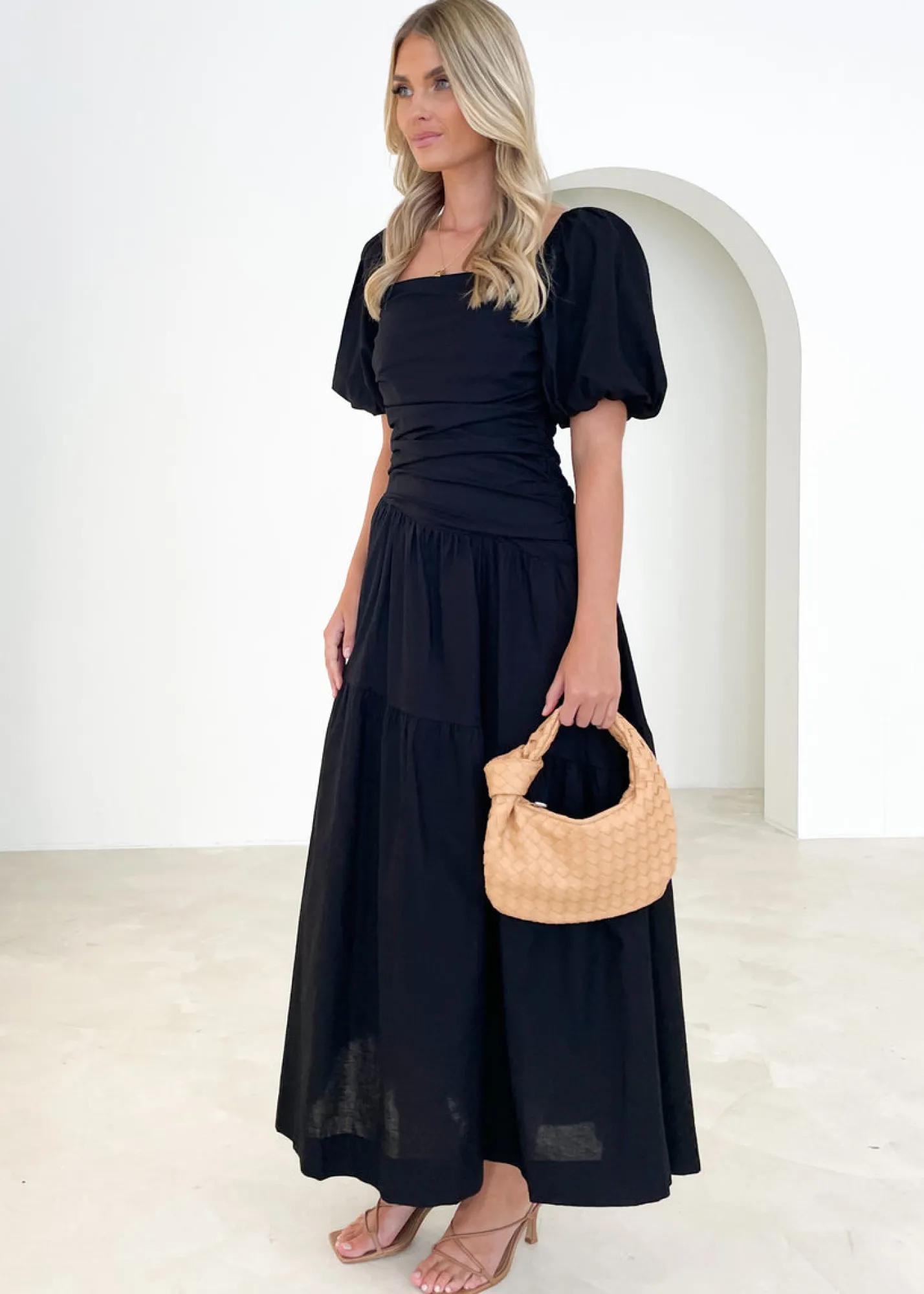 Women Gingham & Heels Maxi>Lynsdie Maxi Dress