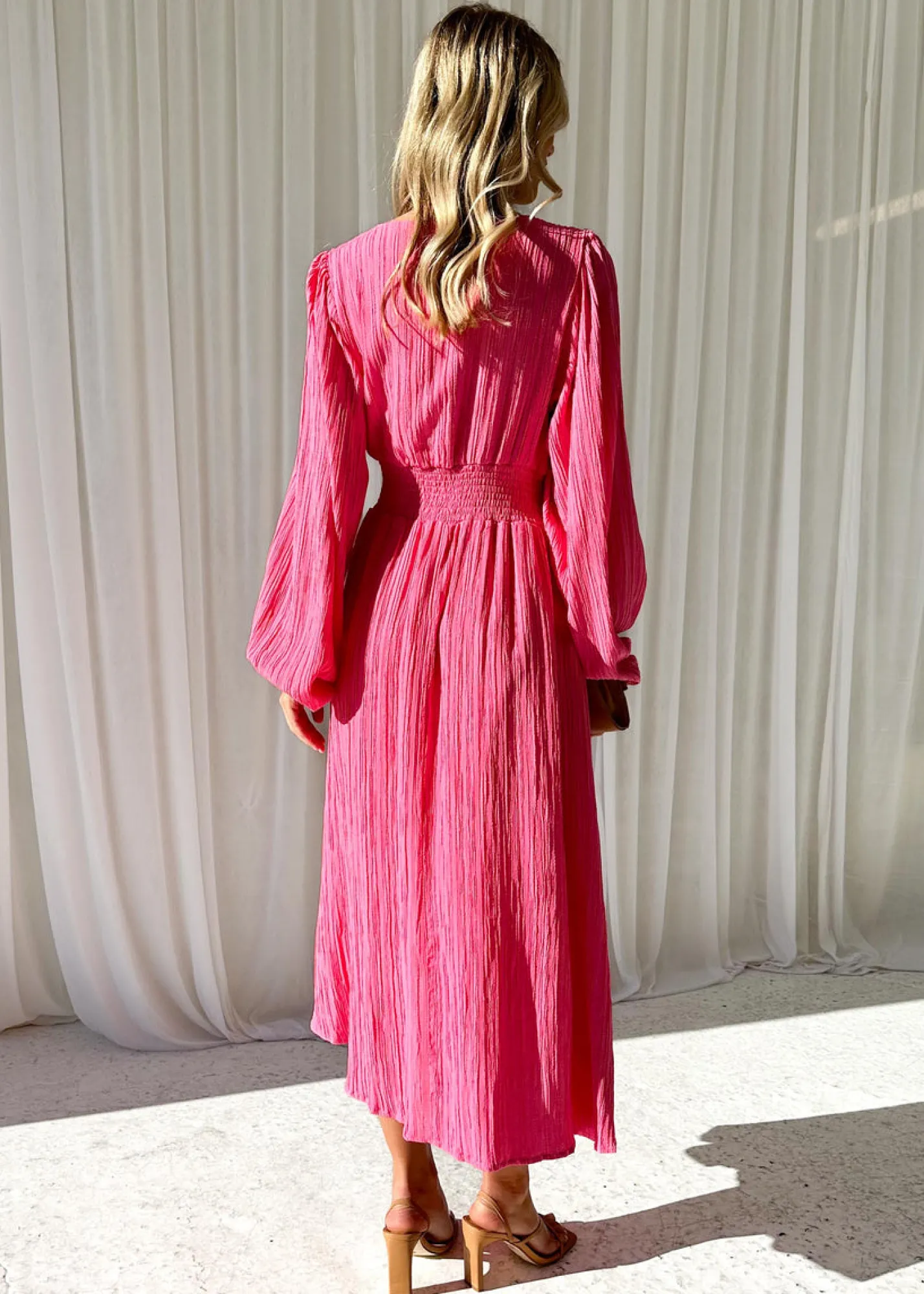 Women Gingham & Heels Maxi>Mailia Maxi Dress