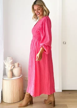 Women Gingham & Heels Maxi><noscript><img width=