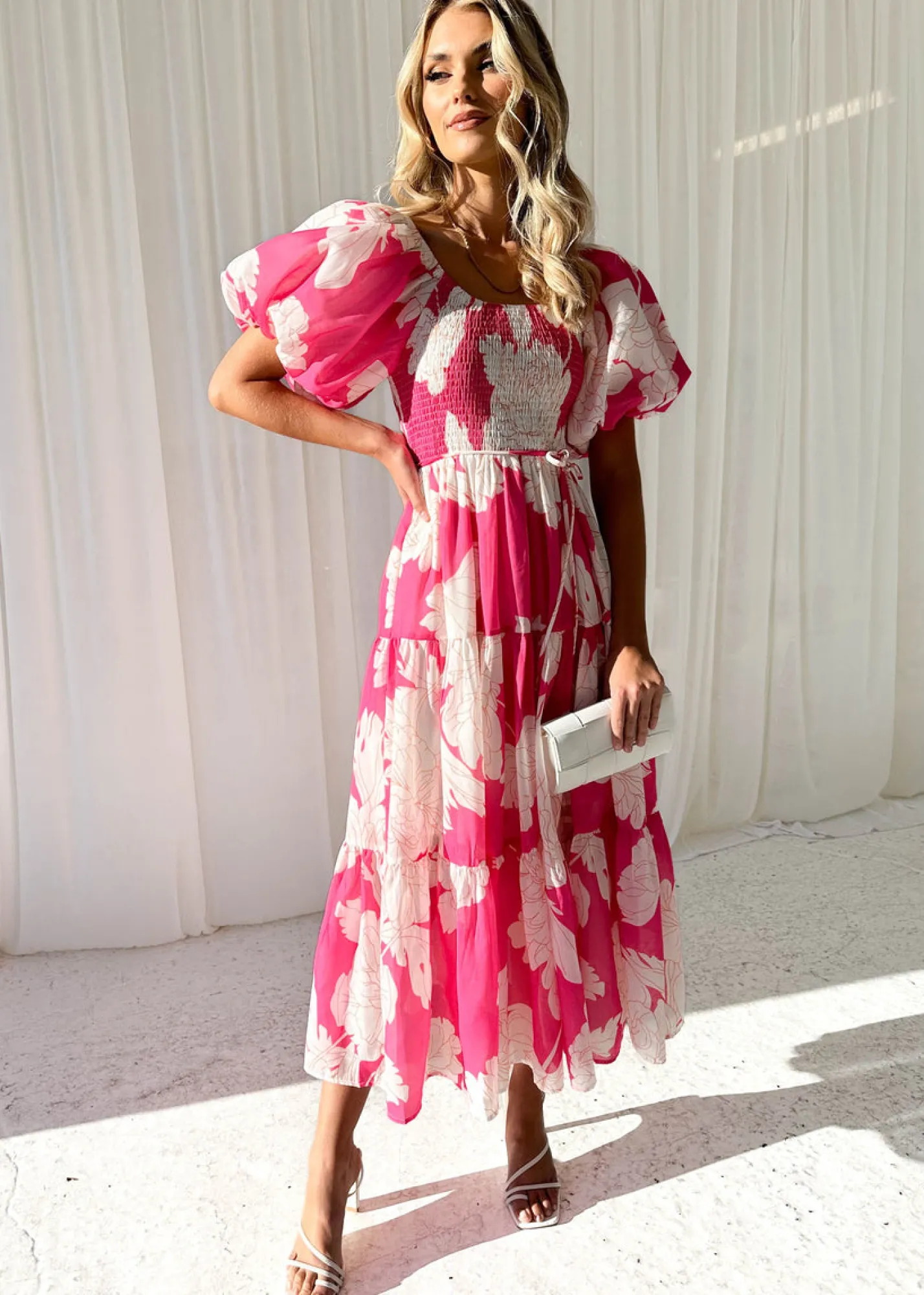 Women Gingham & Heels Maxi>Mariani Maxi Dress