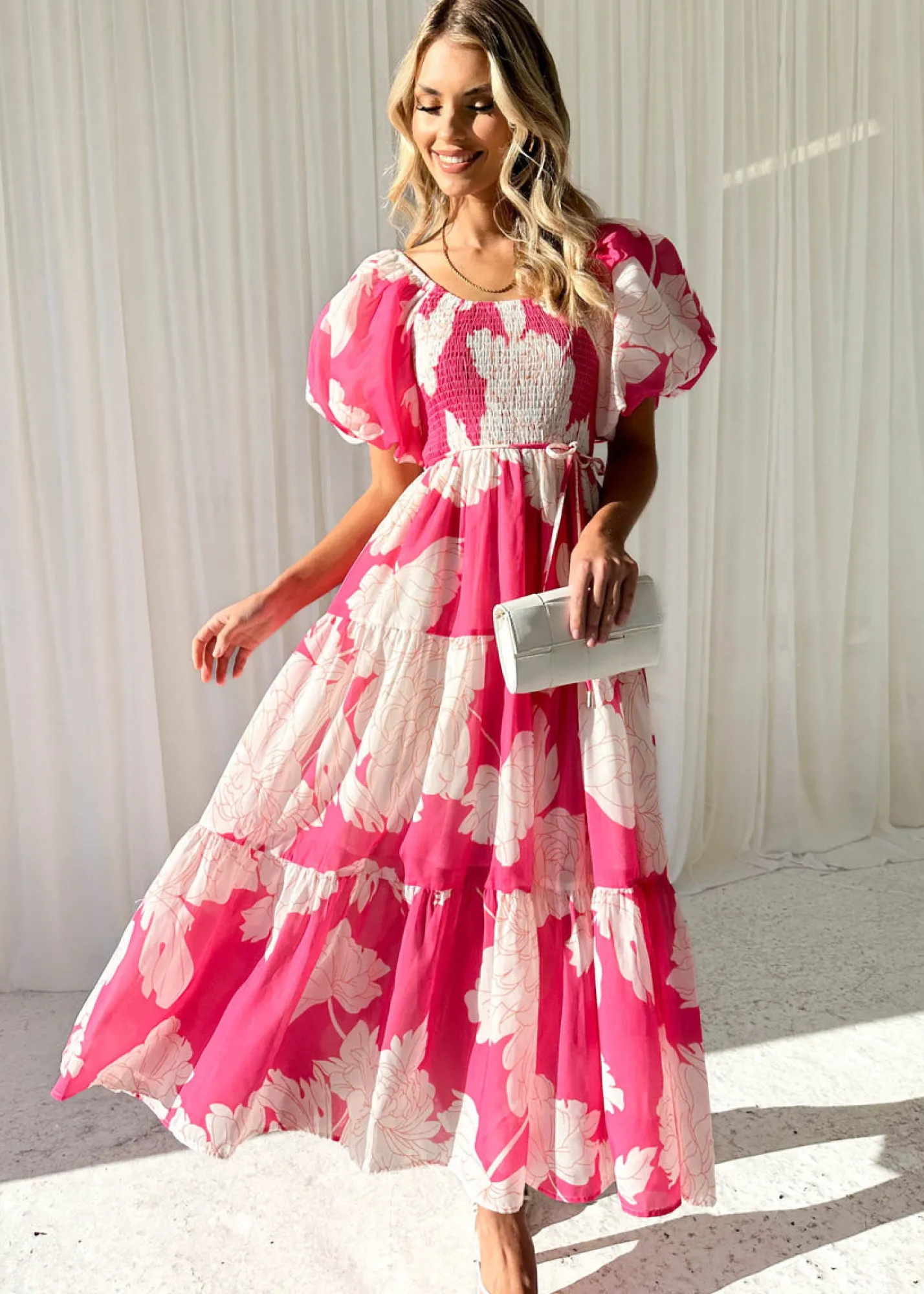 Women Gingham & Heels Maxi>Mariani Maxi Dress