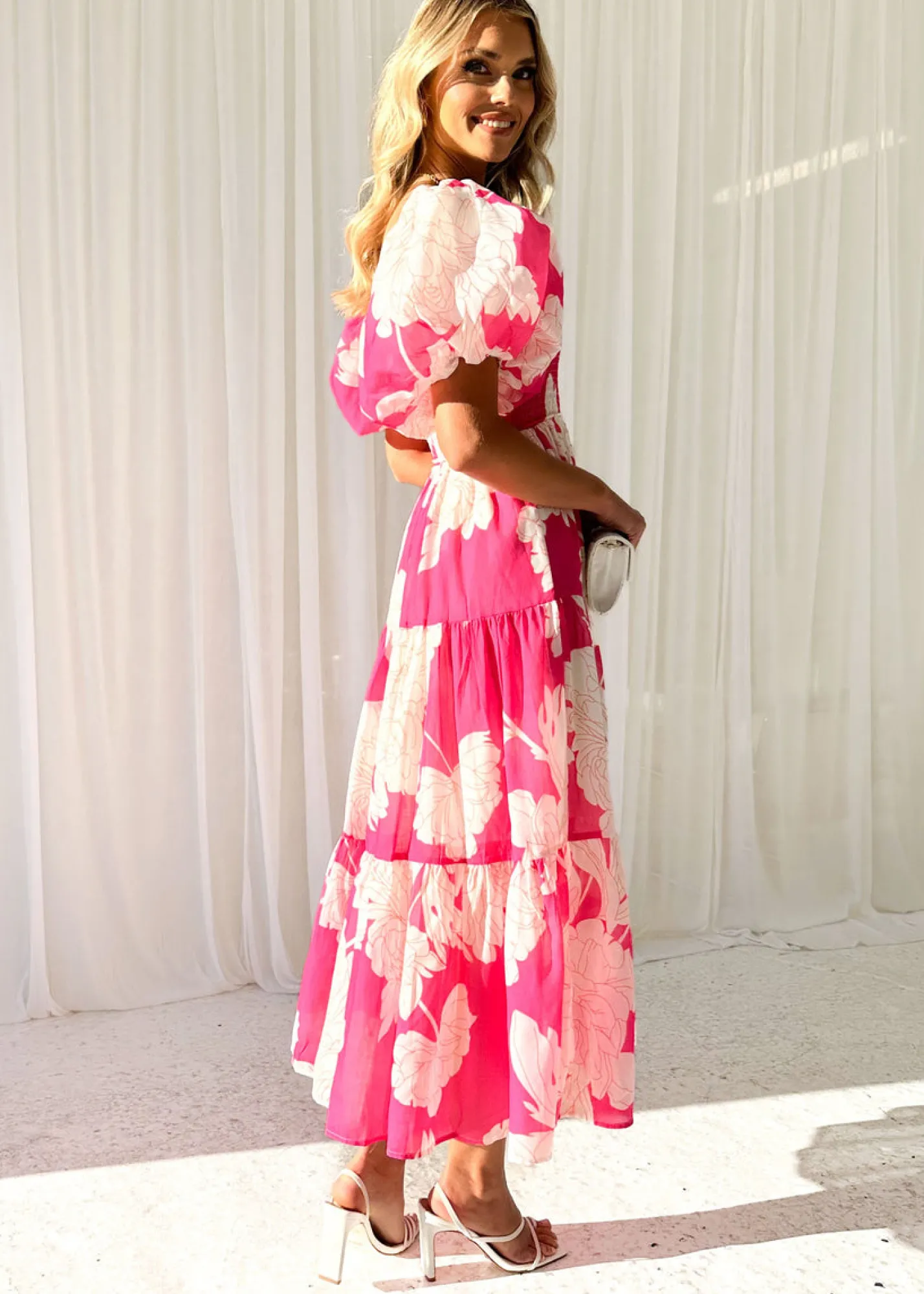 Women Gingham & Heels Maxi>Mariani Maxi Dress