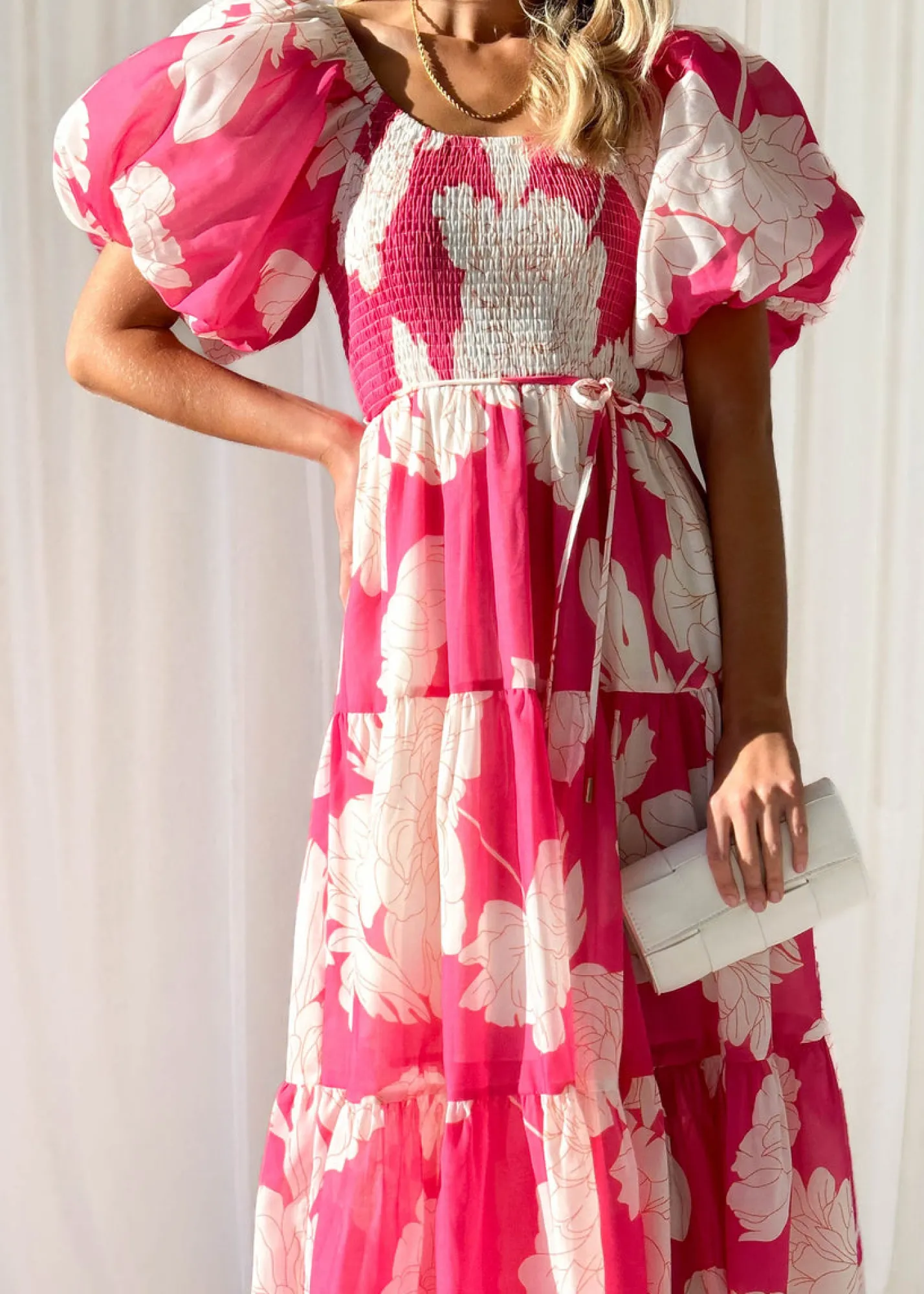 Women Gingham & Heels Maxi>Mariani Maxi Dress