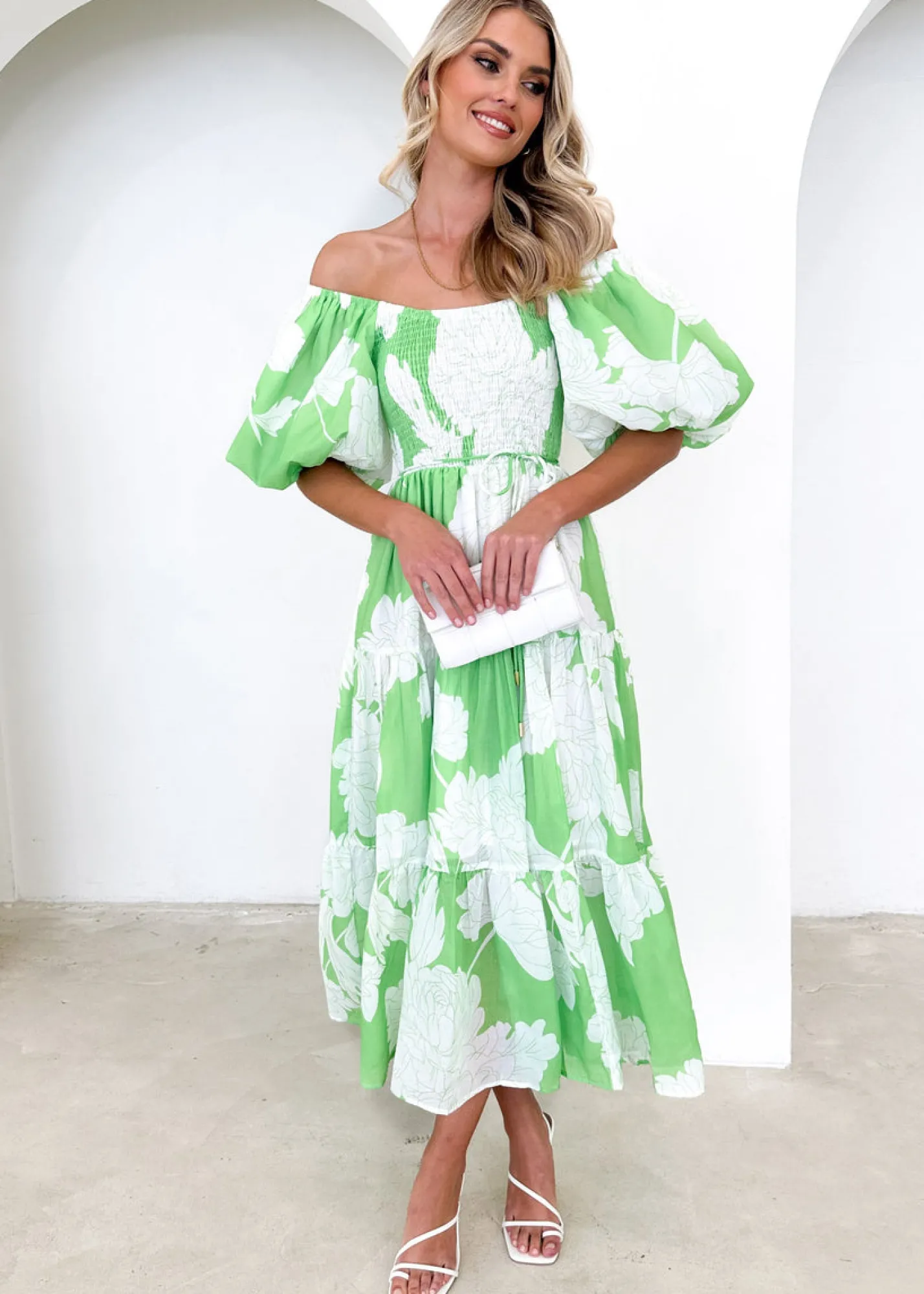 Women Gingham & Heels Maxi>Mariani Maxi Dress
