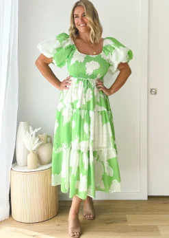 Women Gingham & Heels Maxi>Mariani Maxi Dress