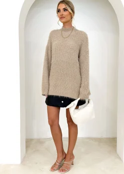 Women Gingham & Heels Sweaters><noscript><img width=