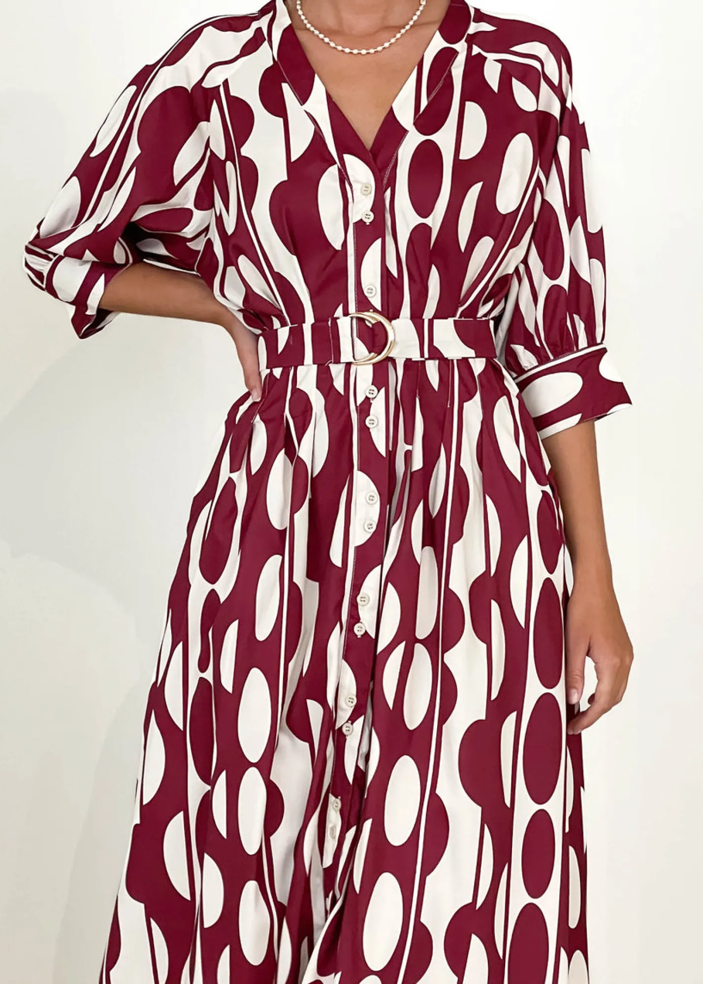 Women Gingham & Heels Maxi>Marnita Maxi Dress