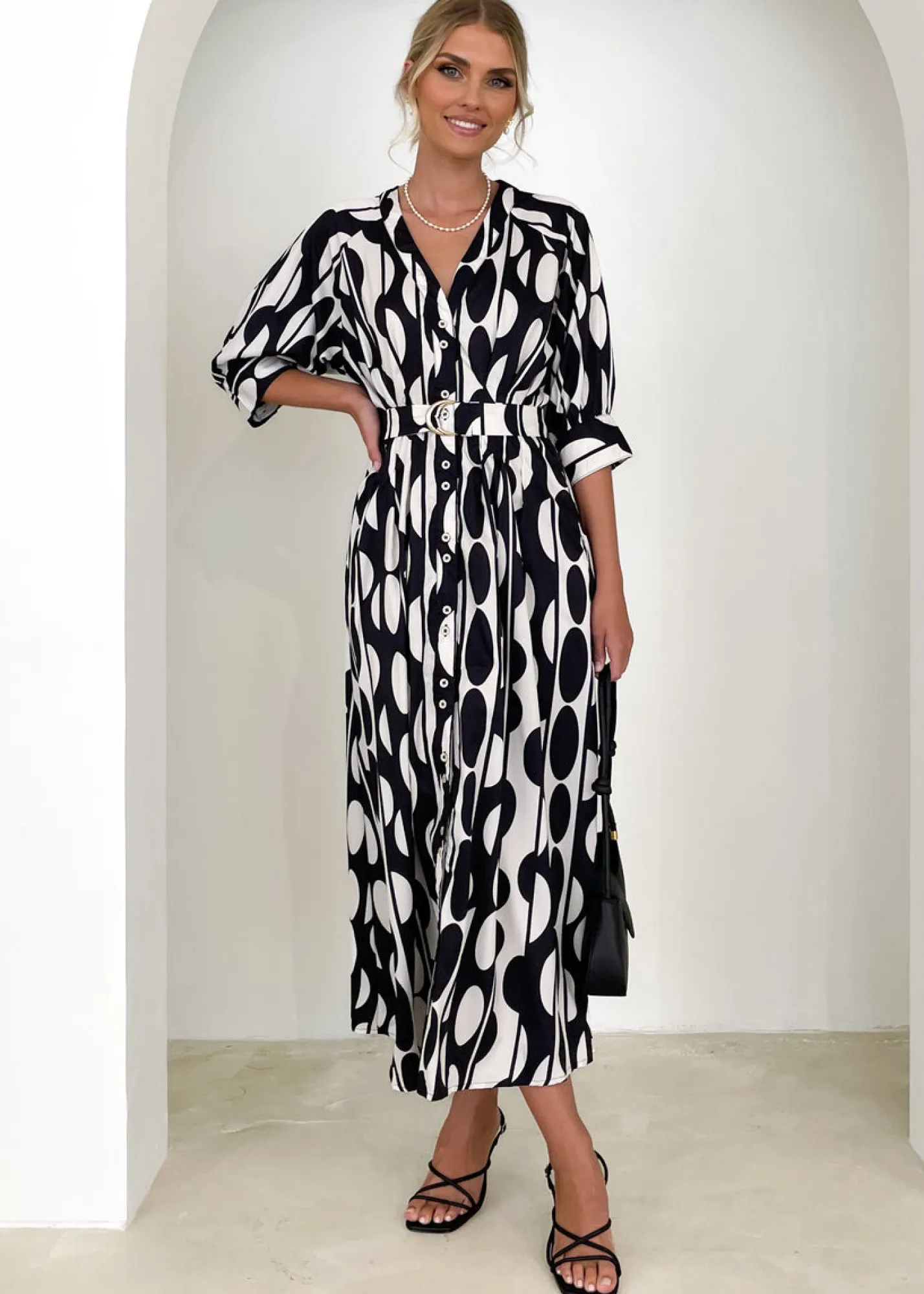 Women Gingham & Heels Maxi>Marnita Maxi Dress