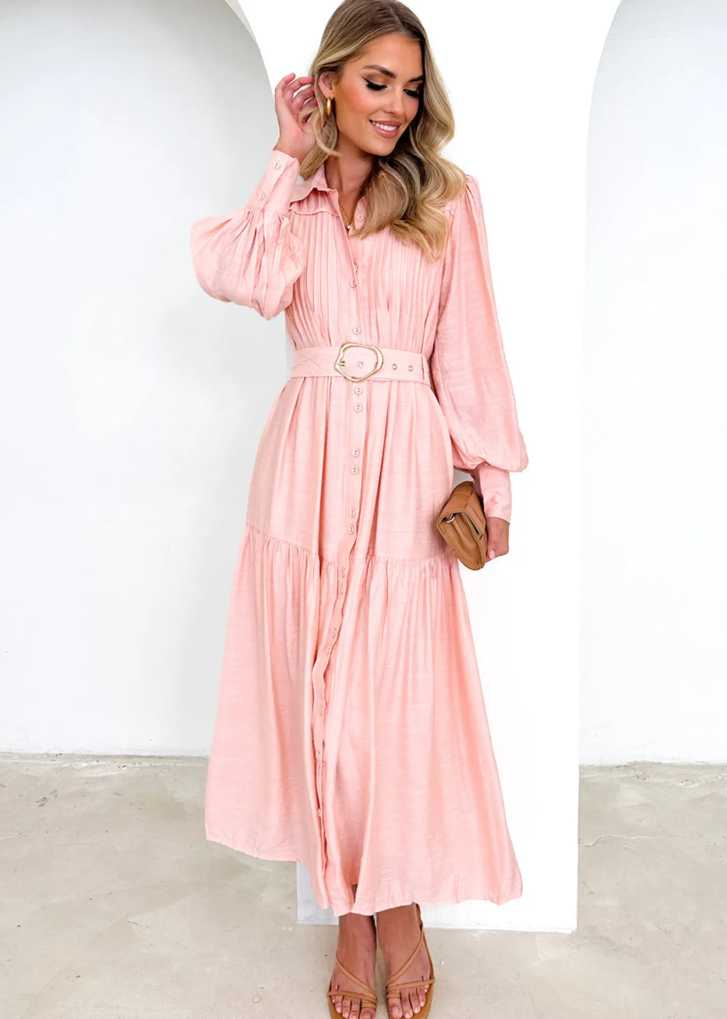 Women Gingham & Heels Maxi>Marthea Maxi Dress