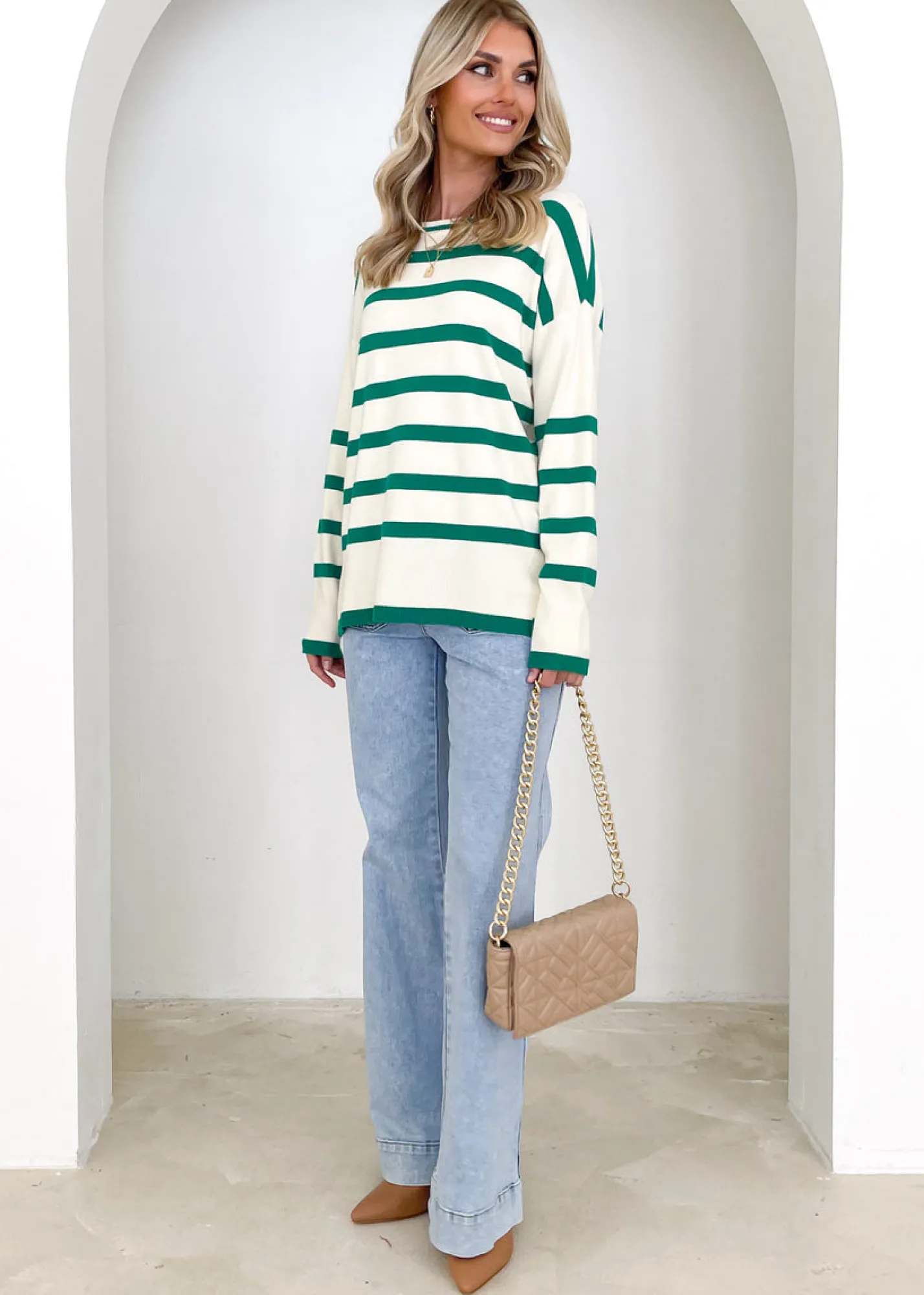 Women Gingham & Heels Sweaters>Mauriel Sweater