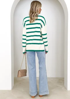 Women Gingham & Heels Sweaters><noscript><img width=