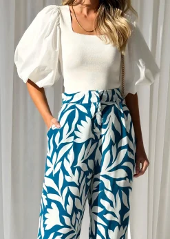 Women Gingham & Heels Pants><noscript><img width=