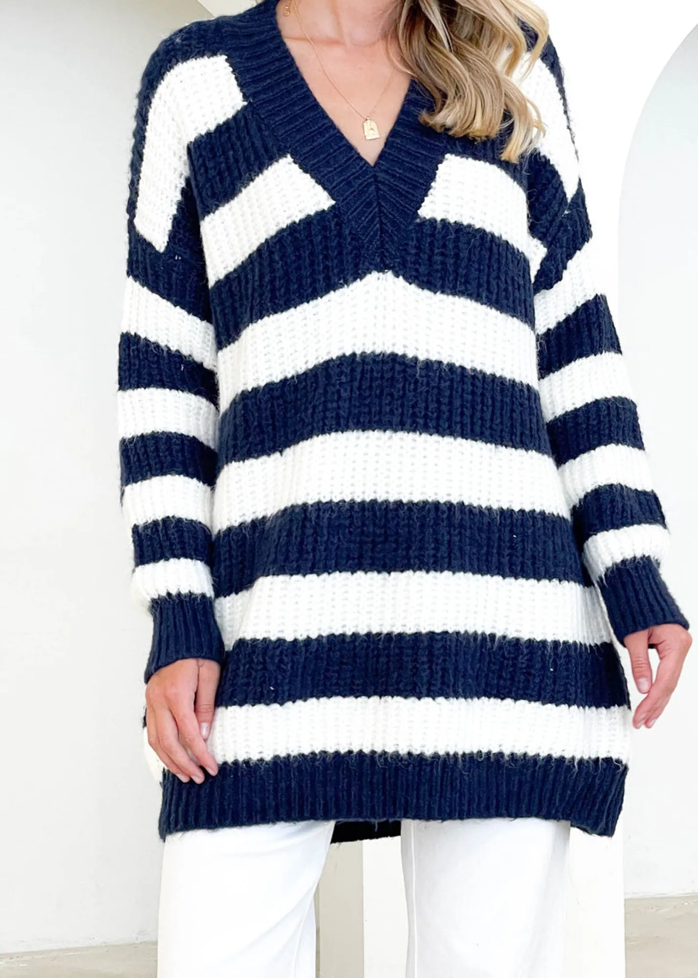 Women Gingham & Heels Sweaters>Maycey Sweater