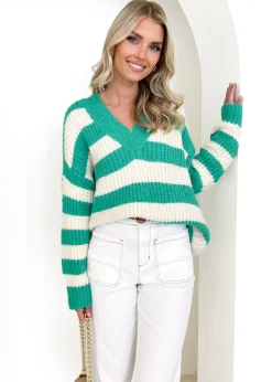 Women Gingham & Heels Sweaters>Maycey Sweater