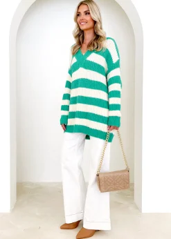 Women Gingham & Heels Sweaters><noscript><img width=