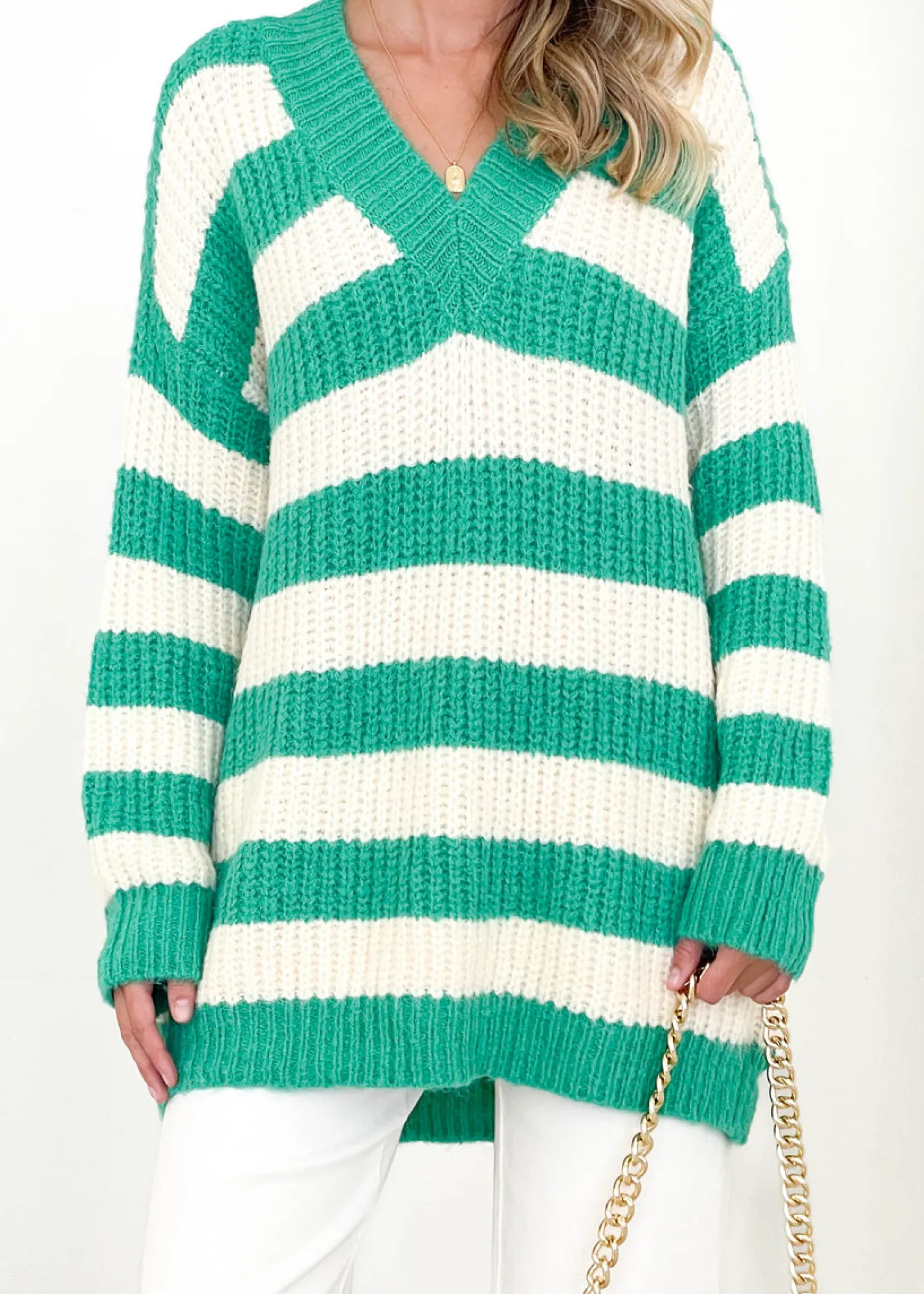 Women Gingham & Heels Sweaters>Maycey Sweater