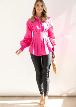 Women Gingham & Heels Shirts><noscript><img width=