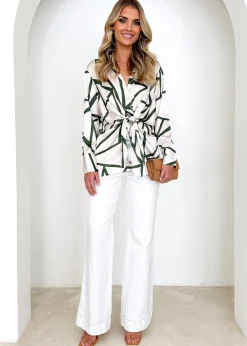 Women Gingham & Heels Blouses><noscript><img width=