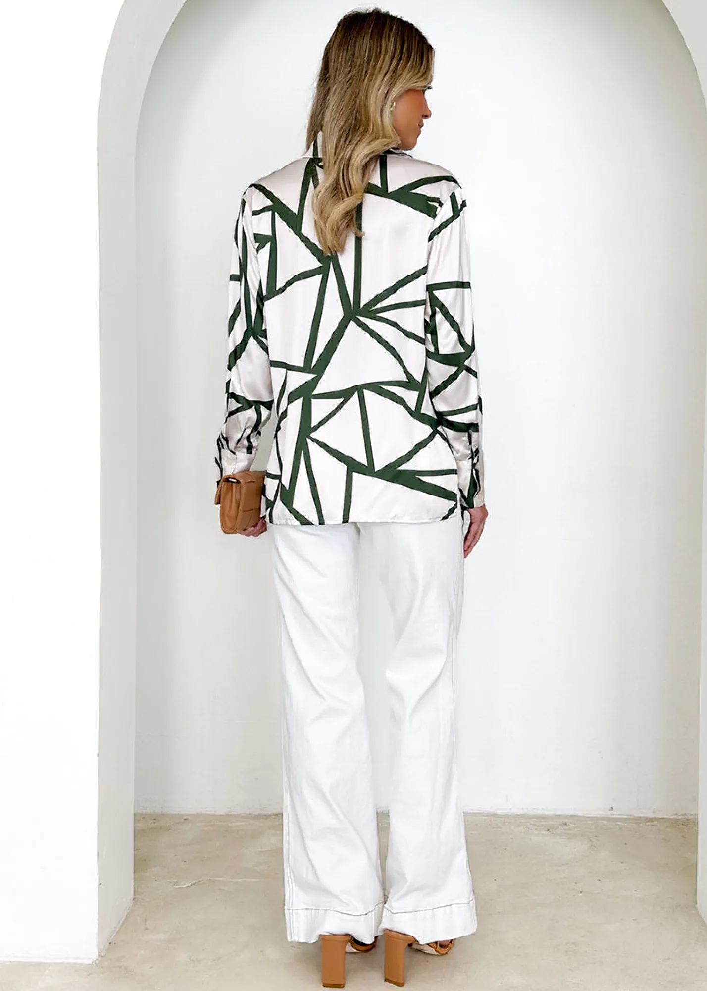Women Gingham & Heels Blouses>Mehleka Blouse