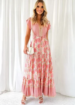 Women Gingham & Heels Maxi>Melissa Maxi Dress