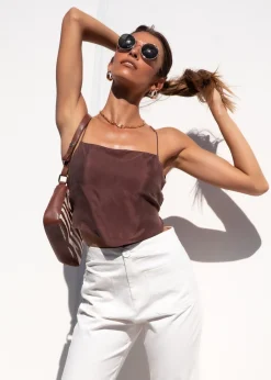 Women Gingham & Heels Crops>Miami Nights Crop