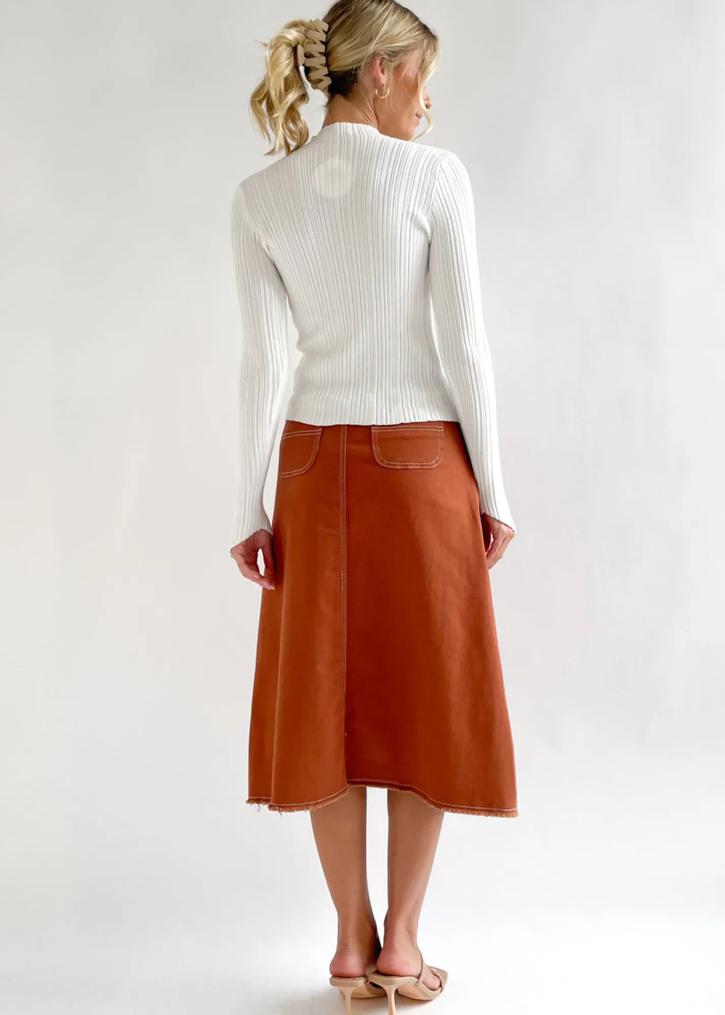 Women Gingham & Heels Basic Tops>Monrowe Knit Top