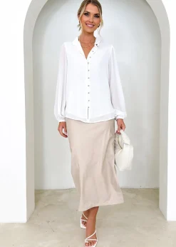 Women Gingham & Heels Blouses><noscript><img width=