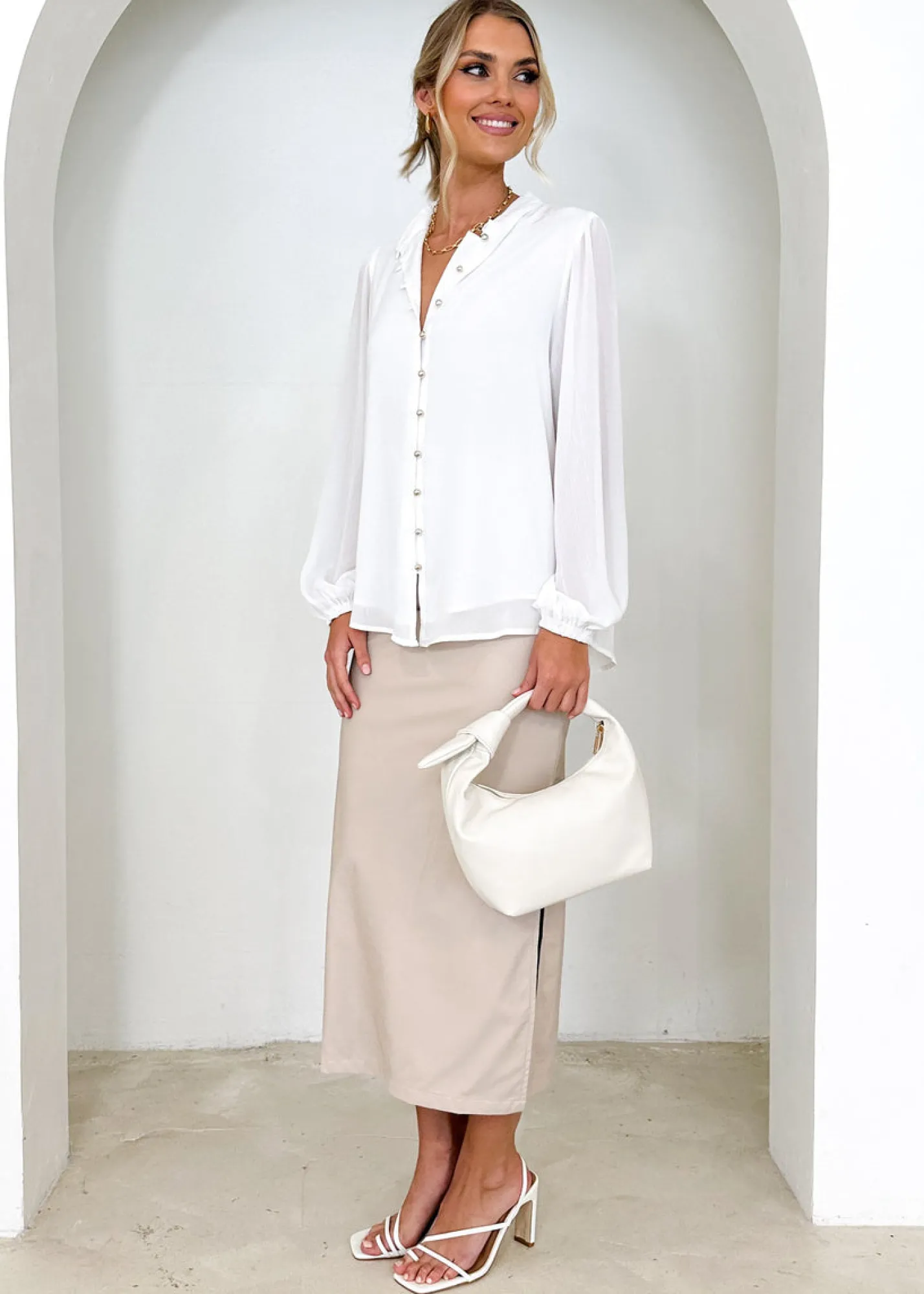 Women Gingham & Heels Blouses>Montanna Blouse