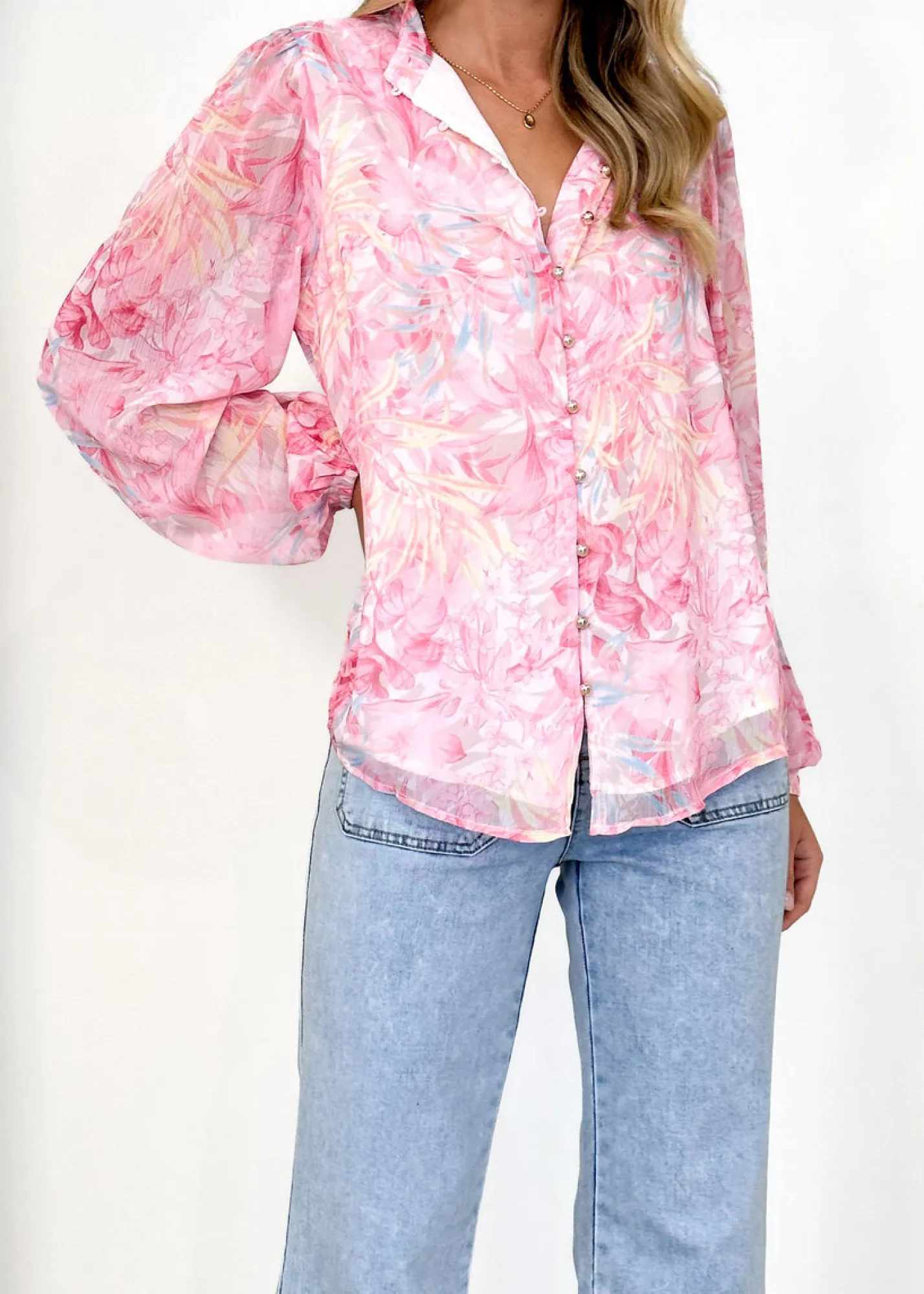 Women Gingham & Heels Blouses>Montanna Blouse